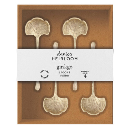 Ginkgo Spoons Set of 4