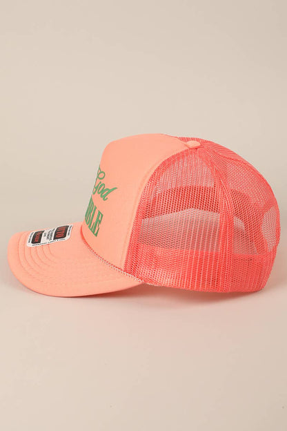 With God All Possible Mesh Back Foam Trucker: TAN / One Size