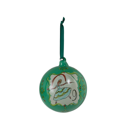 Promo 12 Days of Christmas Glass Ball Ornament Set