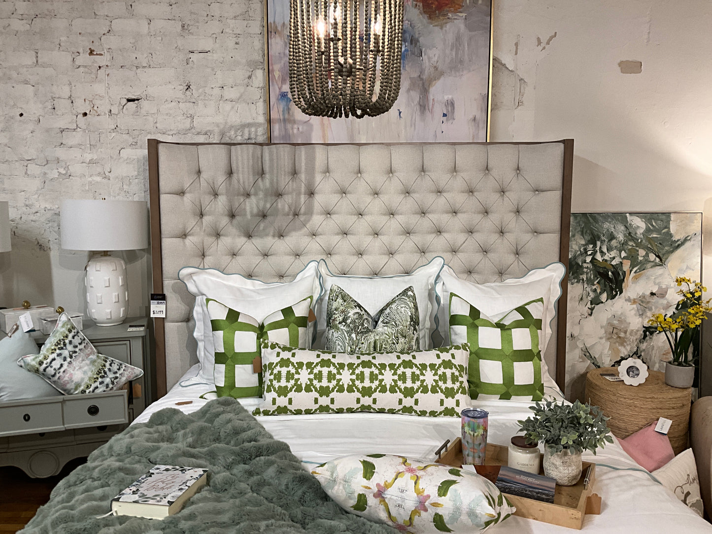 Upholstered King Bed