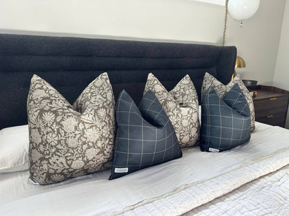 Rowe Pillow Cover: 22x22 Cover Only