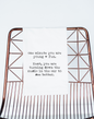 Turn down music see better, Funny gift towel