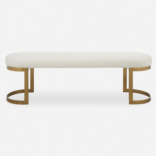 Infinity Gold Bench