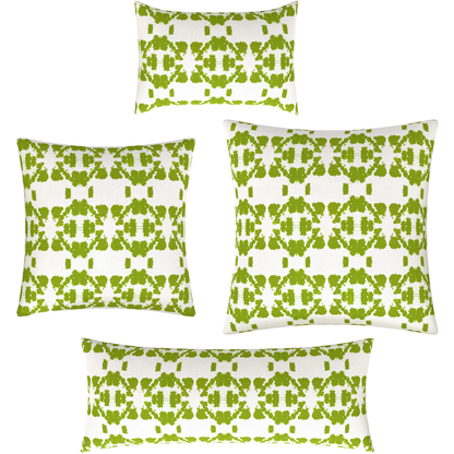 Mosaic Green 14x36 Pillow: 14" x 36" Bolster