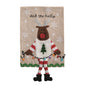 Reindeer Dangle Leg Towel
