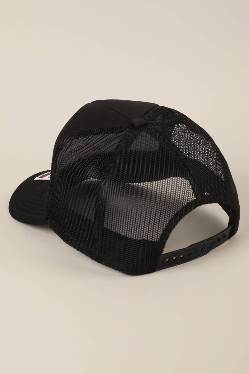With God All Possible Mesh Back Foam Trucker: TAN / One Size