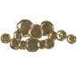 Gold Wall Plate with Uneven Edges