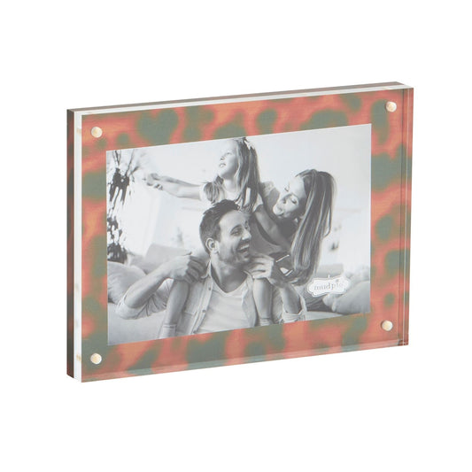 4x6 Tortoise Acrylic Block Frame