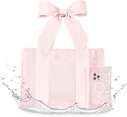 Casemate Ballet Pink Bow Jelly Tote Bag