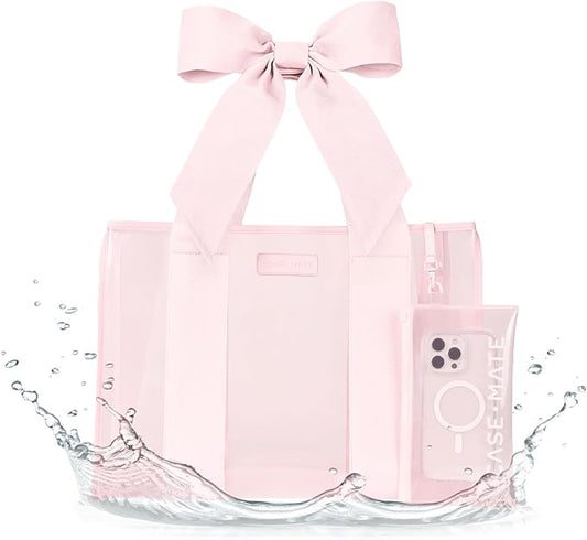 Casemate Ballet Pink Bow Jelly Tote Bag