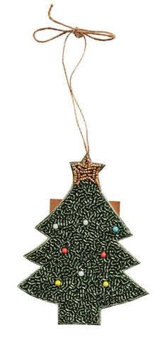 Beaded Gift Card Ornament