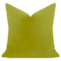 22" Green Velvet Pillow