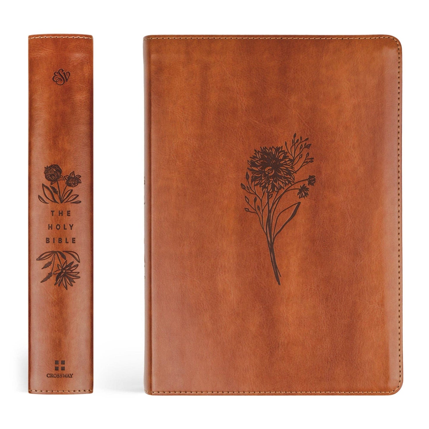 ESV Large Print Journaling Bible: Sierra Theme