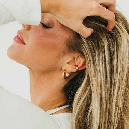 Endless Everyday Hoops - WATERPROOF: Gold