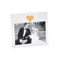 Acrylic Frame w Gold Heart