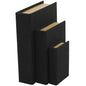 Black Linen Book Set