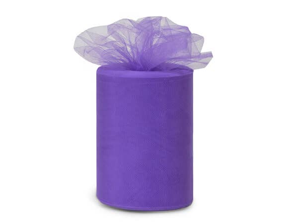 Premium Color Packaging Tulle: White / 1 Pack / 6"x100 yards