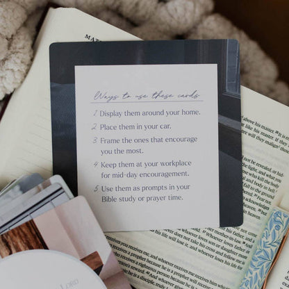 Encouragement for Military Spouses Verse Card Set