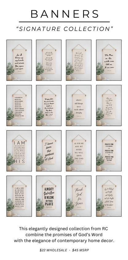 Hanging Scroll Banner | I Have Seen
