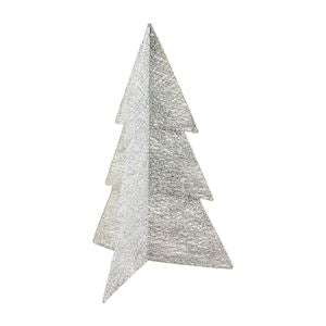 SILVER LIGHT UP GLITTER TREES