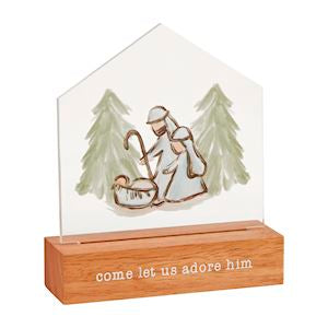 MANGER LED ACRYLIC SITTER