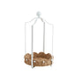 Small Scalloped Tray Lantern
