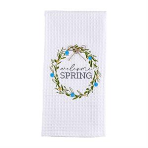Easter Embroidered Towel