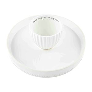 Reversible Pedestal Chip & Dip