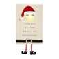 Santa Light-Up Dangle Leg Towel