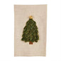 Light Green Ribbon Tree Towel