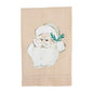 SANTA WHITE PAINTED TOWEL