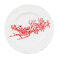 SLEIGH XMAS DESSERT PLATE