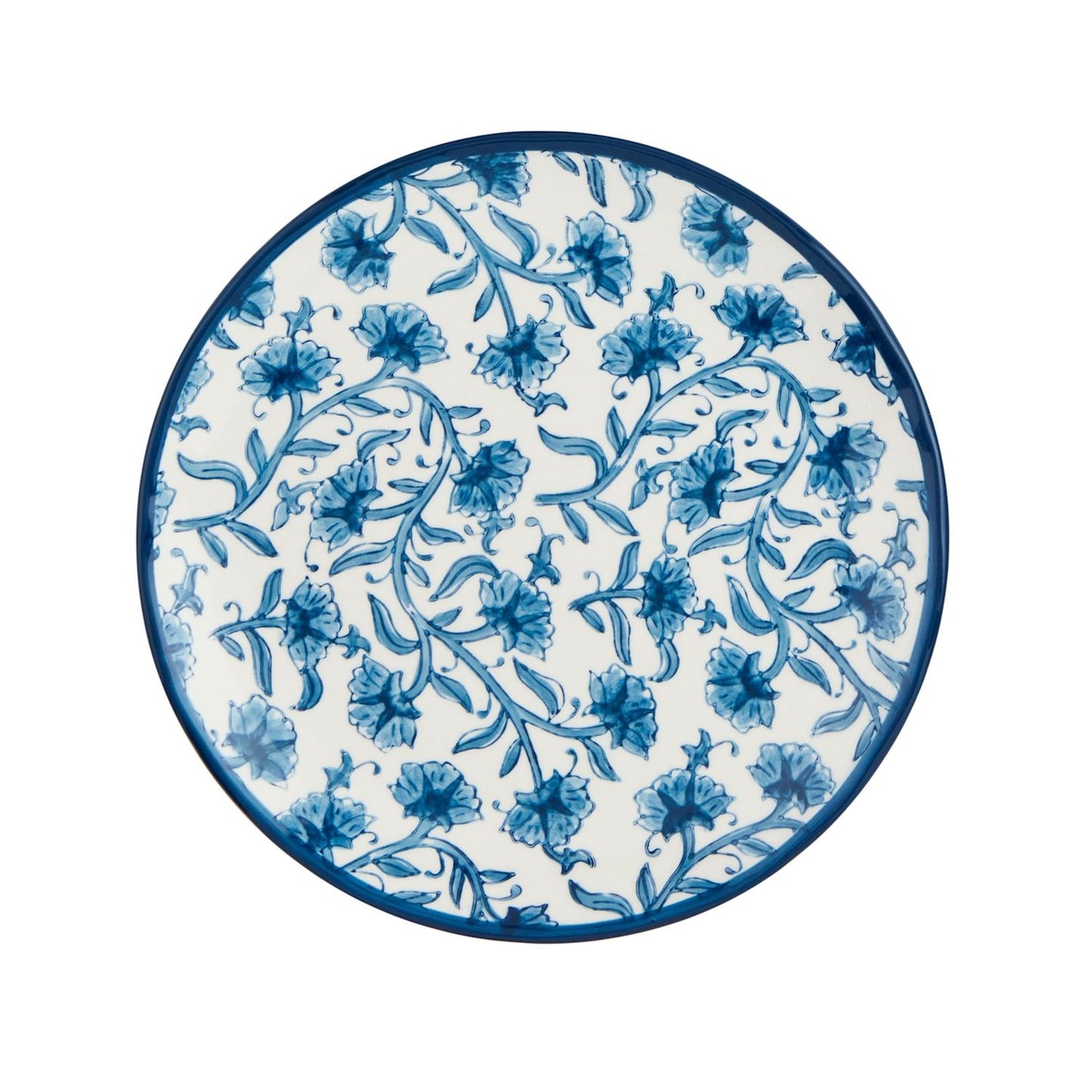 Cornflower Print Salad Plate