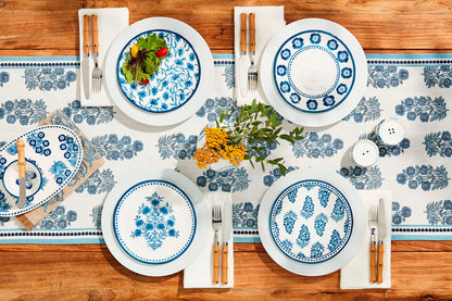 Flower Rim Salad Plate