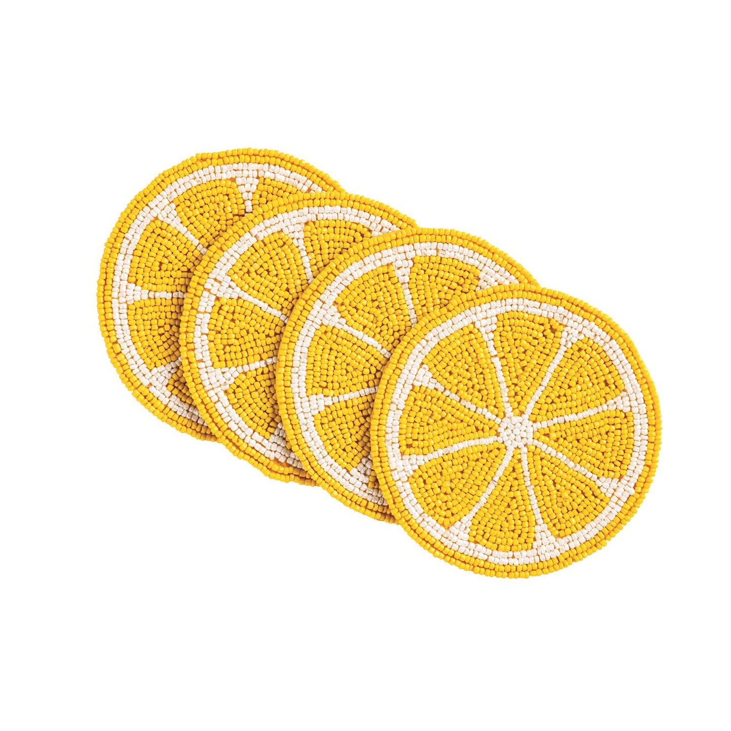 Lemon Coaster Set 4