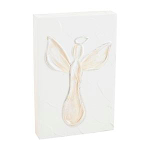 ANGEL WHITE PLAQUE