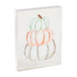 STACK ACRYLIC PUMPKIN PLAQUE