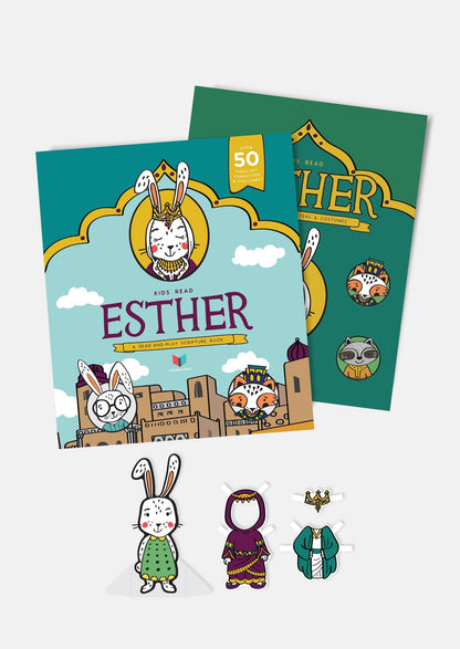 Kids Read Esther: A Read-And-Play Scripture Book