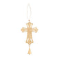 CROSS LARGE TIN ORNAMENT