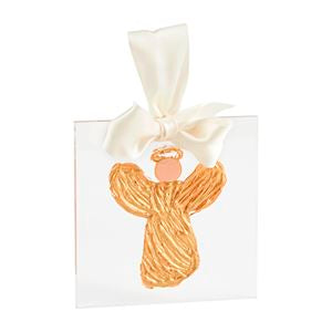 ANGEL GOLD ACRYLIC ORNAMENT