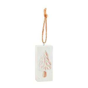 TREE WHITE ORNAMENT