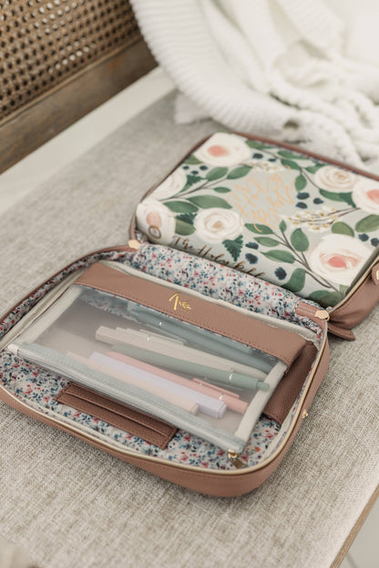 Bible Cover, Bible Bag Crossbody LAVENDER