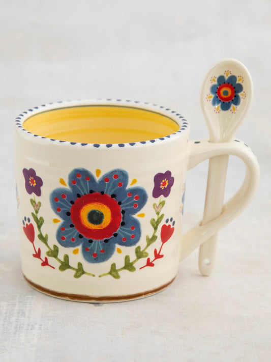 Hazel Mug & Spoon Set: Thankful
