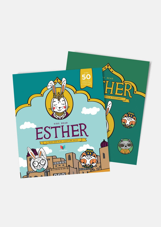 Kids Read Esther: A Read-And-Play Scripture Book