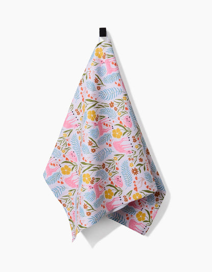 Fern and Fawn Tea Towel