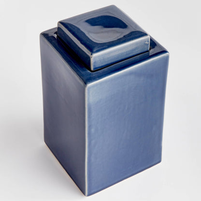 Ophelia Jar Medium, Blue: Blue