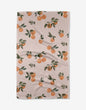 Pretty In Peach Tea Towel