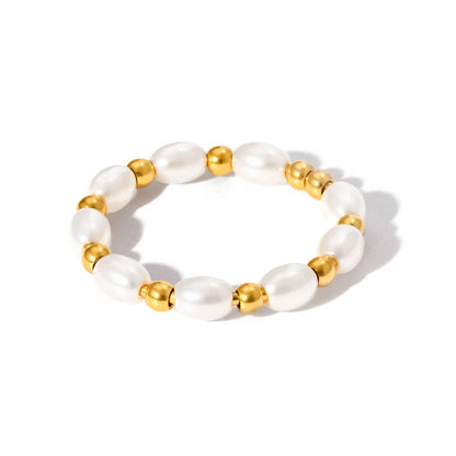 Delightful Pearl Ring - WATERPROOF: 8