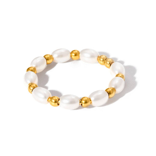 Delightful Pearl Ring - WATERPROOF: 8