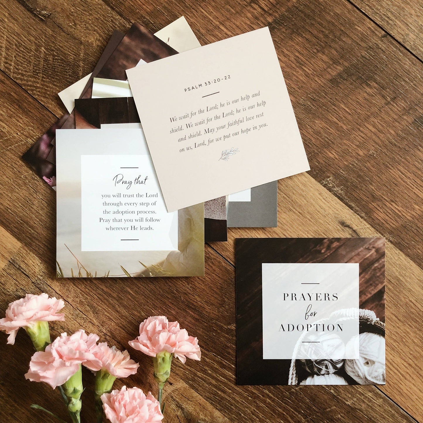 Prayers for Adoption Verse Card Set